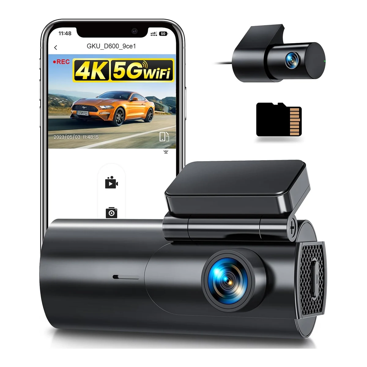 GKU D600 — 4K + 1080p · B0CBWXRKYK